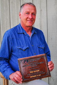 Tom Dayton, owner of Dayton Nurseries is the 2015 SCFB Distinguished Service Award Winner